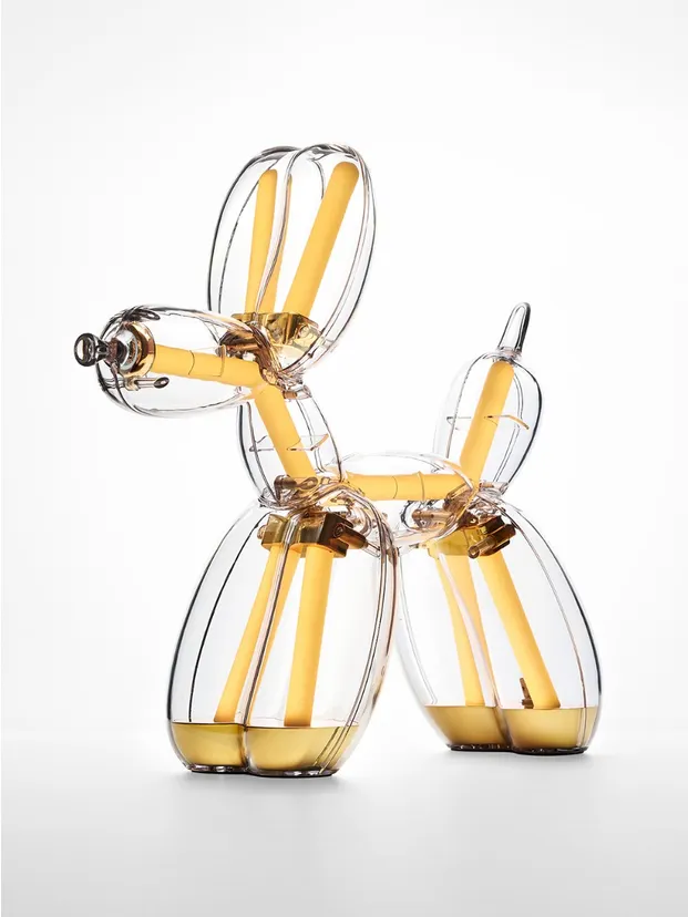 Balloon Dog Lamp Chromatic - Vue d'ensemble des 4 coloris exclusifs